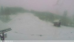 Dolní část sjezdovky