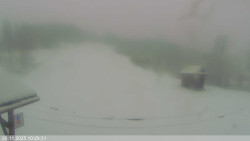 Dolní část sjezdovky