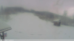 Dolní část sjezdovky