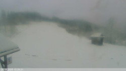 Dolní část sjezdovky