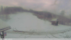 Dolní část sjezdovky