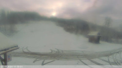 Dolní část sjezdovky