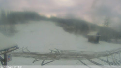 Dolní část sjezdovky