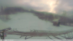 Dolní část sjezdovky