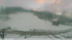 Dolní část sjezdovky