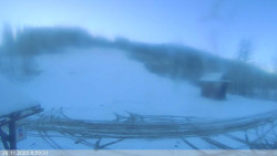 Dolní část sjezdovky