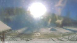 Dolní část sjezdovky