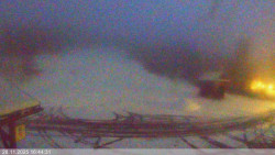 Dolní část sjezdovky