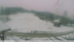 Dolní část sjezdovky