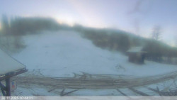 Dolní část sjezdovky