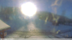 Dolní část sjezdovky