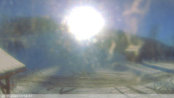 Dolní část sjezdovky