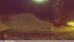 Dolní část sjezdovky