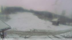 Dolní část sjezdovky