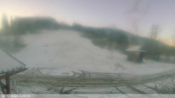 Dolní část sjezdovky