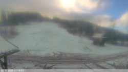 Dolní část sjezdovky