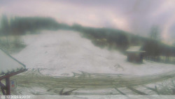 Dolní část sjezdovky