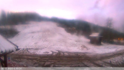 Dolní část sjezdovky