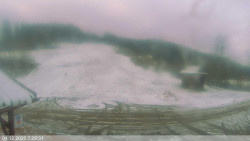 Dolní část sjezdovky