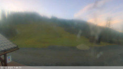 Dolní část sjezdovky