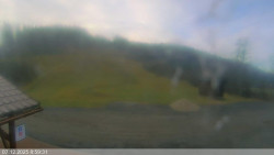 Dolní část sjezdovky