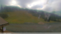 Dolní část sjezdovky