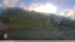 Dolní část sjezdovky