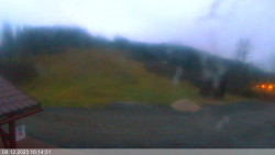 Dolní část sjezdovky