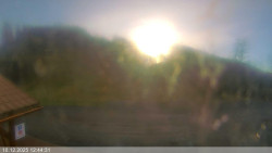 Dolní část sjezdovky