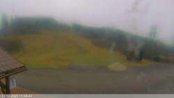 Dolní část sjezdovky