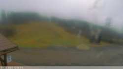 Dolní část sjezdovky