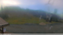 Dolní část sjezdovky