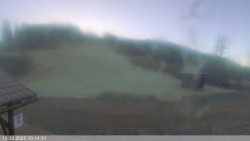 Dolní část sjezdovky