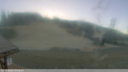 Dolní část sjezdovky