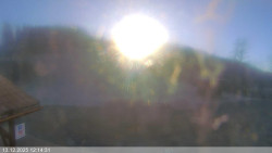 Dolní část sjezdovky