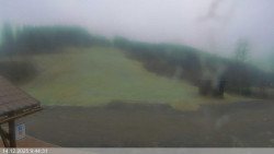 Dolní část sjezdovky