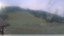 Dolní část sjezdovky