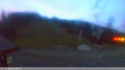 Dolní část sjezdovky