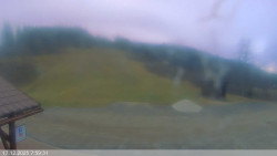 Dolní část sjezdovky