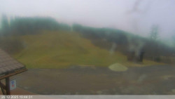 Dolní část sjezdovky