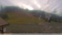 Dolní část sjezdovky