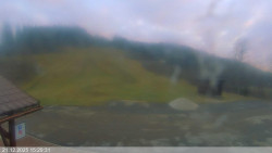 Dolní část sjezdovky