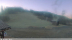 Dolní část sjezdovky