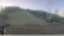 Dolní část sjezdovky