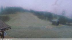 Dolní část sjezdovky