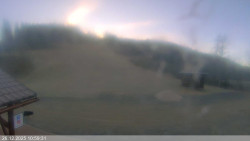 Dolní část sjezdovky