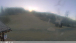 Dolní část sjezdovky