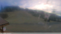 Dolní část sjezdovky