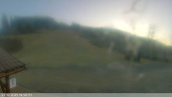 Dolní část sjezdovky