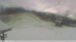 Dolní část sjezdovky